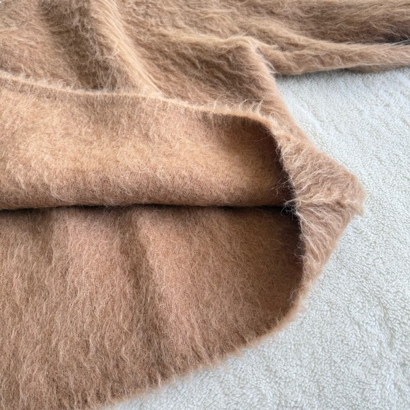 Toteme Boxy Alpaca Blend Knit Long Sleeve Oversized Sweater M/L - Picture 8 of 13